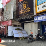 Gegara Konten King Abdi, Toko Miras Sari Jaya di Suhat Kota Malang Kini Tutup Total