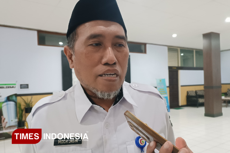 Plt Kepala Dinas Kesehatan (Dinkes) Bondowoso, dr. Moch Jasin saat dikonfirmasi (FOTO: Moh Bahri/TIMES Indonesia)