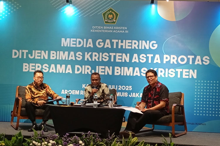 Kemenag Prioritaskan Pencegahan Perdagangan Orang Lewat Gereja