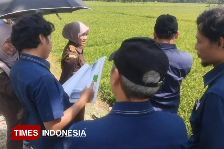 Pulihkan Kerugian Negara, Kejari Majalengka Survei Aset Tanah Pidsus