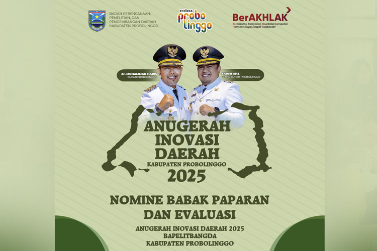 Anugerah Inovasi Daerah Kabupaten Probolinggo 2025, Ini Daftar 10 Nominasi Inovasi Terbaik