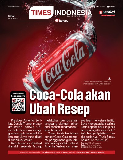 Edisi Jumat, 18 Juli 2025: E-Koran, Bacaan Positif Masyarakat 5.0