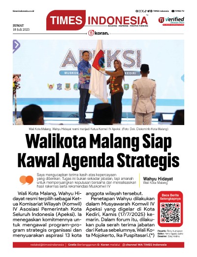 Edisi Jumat, 18 Juli 2025: E-Koran, Bacaan Positif Masyarakat 5.0