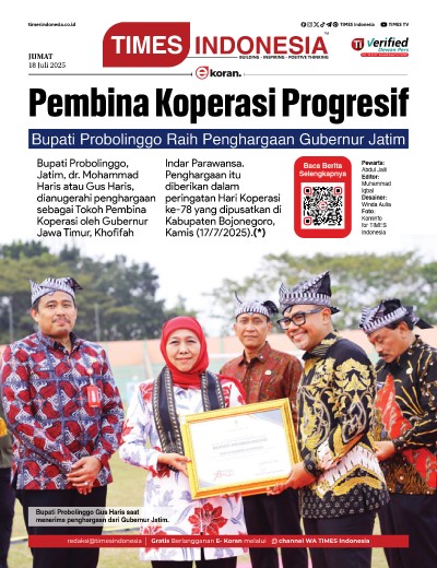 Edisi Jumat, 18 Juli 2025: E-Koran, Bacaan Positif Masyarakat 5.0