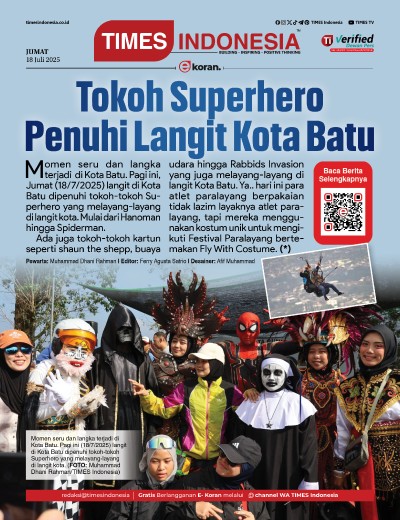 Edisi Jumat, 18 Juli 2025: E-Koran, Bacaan Positif Masyarakat 5.0
