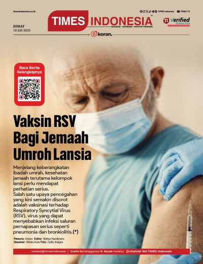 Edisi Jumat, 18 Juli 2025: E-Koran, Bacaan Positif Masyarakat 5.0