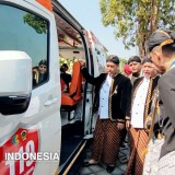 Berbusana Adat Jawa, Bupati Madiun Pimpin Upacara Hari Jadi ke-457 Kabupaten Madiun