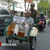 Malioboro Menuju Zona Hijau, Becak Listrik Jadi Ikon Wisata Ramah Lingkungan diYogyakarta