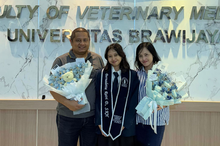 Bernadetta Ratri, Wisudawan Termuda UB, Ungkap Khasiat Jahe Merah untuk Ayam Broiler