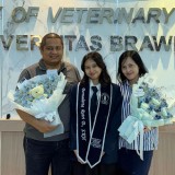 Bernadetta Ratri, Wisudawan Termuda UB, Ungkap Khasiat Jahe Merah untuk Ayam Broiler