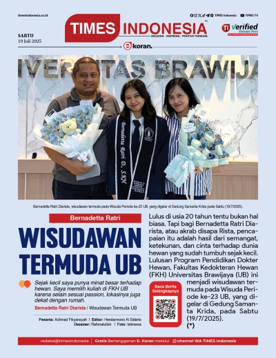 Edisi Sabtu, 19 Juli 2025: E-Koran, Bacaan Positif Masyarakat 5.0