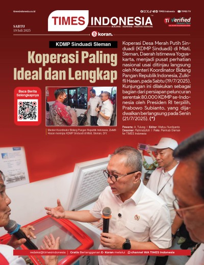 Edisi Sabtu, 19 Juli 2025: E-Koran, Bacaan Positif Masyarakat 5.0