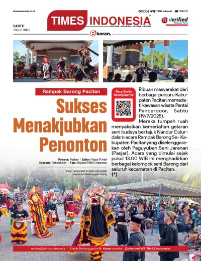 Edisi Sabtu, 19 Juli 2025: E-Koran, Bacaan Positif Masyarakat 5.0