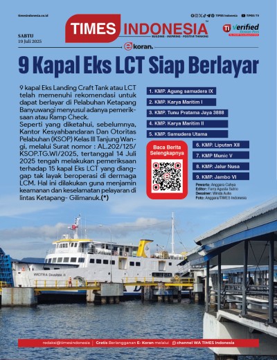 Edisi Sabtu, 19 Juli 2025: E-Koran, Bacaan Positif Masyarakat 5.0