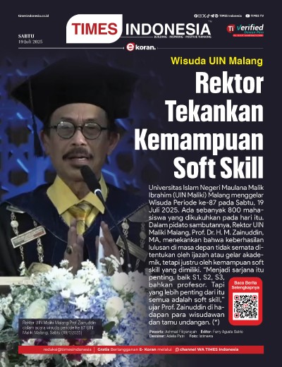 Edisi Sabtu, 19 Juli 2025: E-Koran, Bacaan Positif Masyarakat 5.0