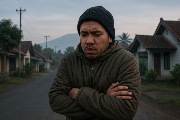 Suhu Terendah 14 Derajat, Fenomena Bediding Landa Banyuwangi