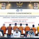 Imigrasi Surabaya Gelar Operasi Wirawaspada, Tujuh WNA Diamankan