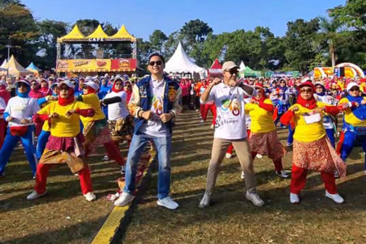 Bugar Bersama Indosiar Warnai Perayaan Hari Jadi Cianjur ke-348