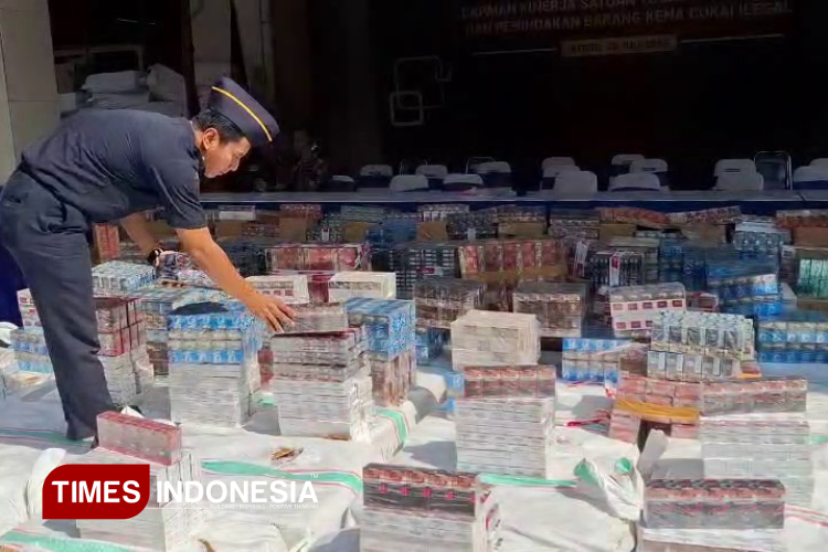 Bea Cukai Tindak 13.248 Kasus BKC Ilegal hingga Juni 2025, Rokok Ilegal Dominasi 61 Persen