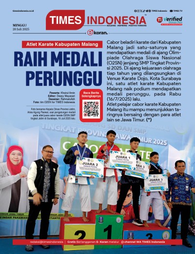 Edisi Minggu, 20 Juli 2025: E-Koran, Bacaan Positif Masyarakat 5.0