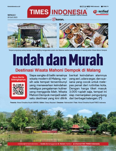 Edisi Minggu, 20 Juli 2025: E-Koran, Bacaan Positif Masyarakat 5.0