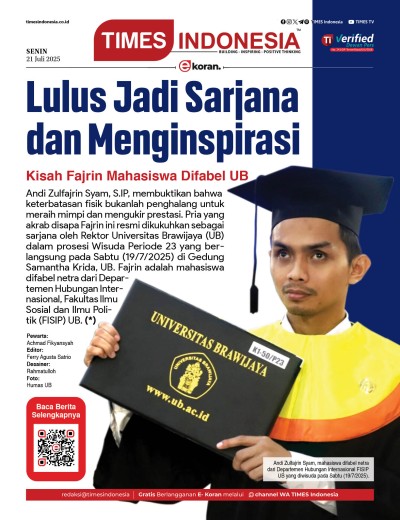 Edisi Senin, 21 Juli 2025: E-Koran, Bacaan Positif Masyarakat 5.0