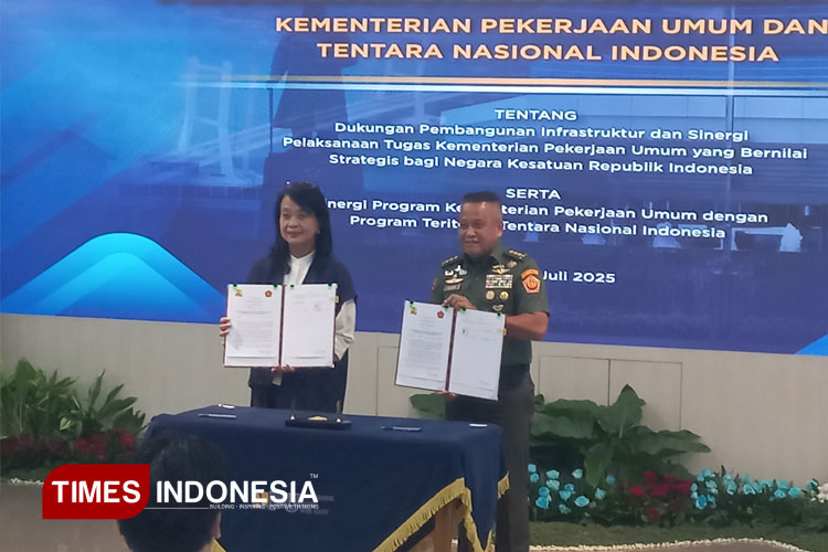 Demi Keamanan, Kementerian PU Gandeng TNI dalam Pembangunan Infrastruktur di Daerah 3T