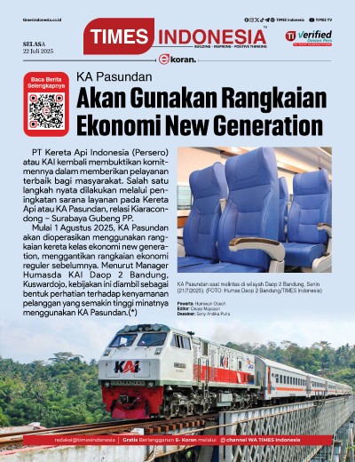 Edisi Selasa, 22 Juli 2025: E-Koran, Bacaan Positif Masyarakat 5.0