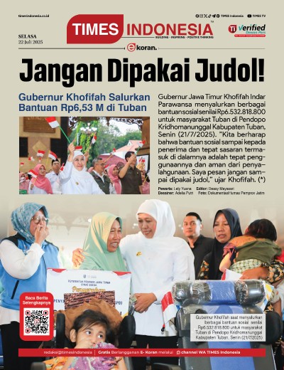 Edisi Selasa, 22 Juli 2025: E-Koran, Bacaan Positif Masyarakat 5.0