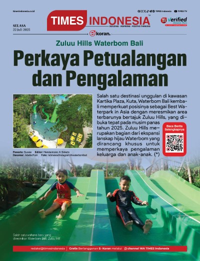 Edisi Selasa, 22 Juli 2025: E-Koran, Bacaan Positif Masyarakat 5.0