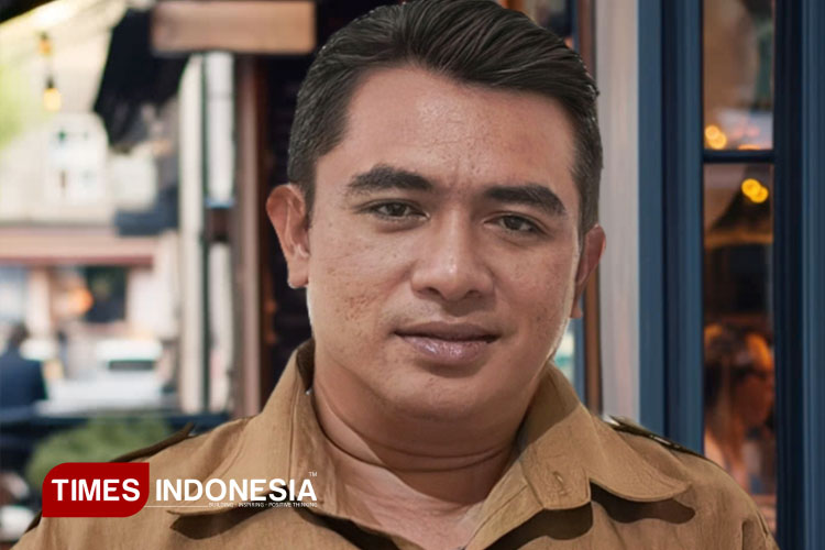 Kepala Dinas Kelautan dan Perikanan (DKP) Pemkab Pulau Morotai, Jhon Tiala. Rabu (22/7/2025). (FOTO: Abdul H Husain/TIMES Indonesia).