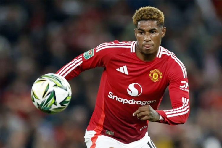 Penyerang Manchester United, Marcus Rashford