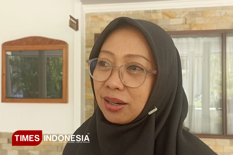 Kepala Diskopumdag Banyuwangi, Hj. RR. Nanin Oktaviantie,S.Sos, M.Si. (FOTO: Ikromil Aufa/TIMES Indonesia)