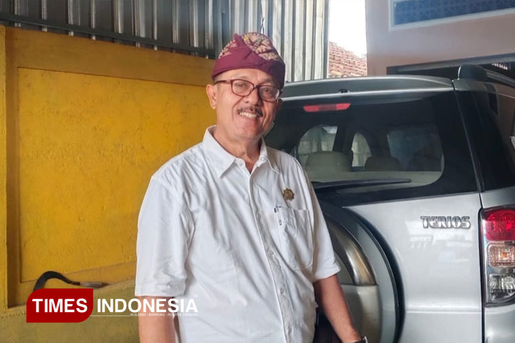 Ketua PHDI Banyuwangi, Sardiyanto. (Foto: Muhamad Ikromil Aufa/TIMES Indonesia)
