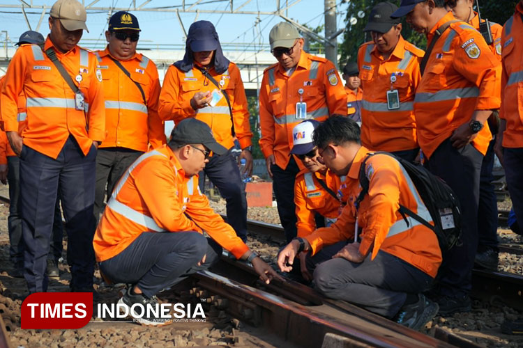 Manajemen KAI Daop 6 Yogyakarta Pastikan Keselamatan Jalur Kereta Api