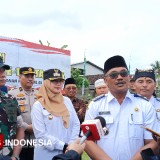TMMD ke-125 Kodim Banyuwangi Bangun Jembatan Tiga Desa di Kesilir