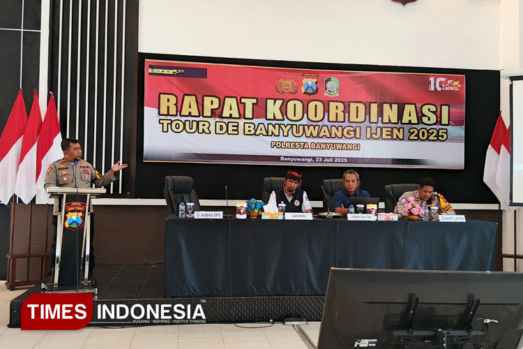 Polresta Banyuwangi Jamin Event Internasional Tour De Ijen Berjalan Aman dan Berkesan