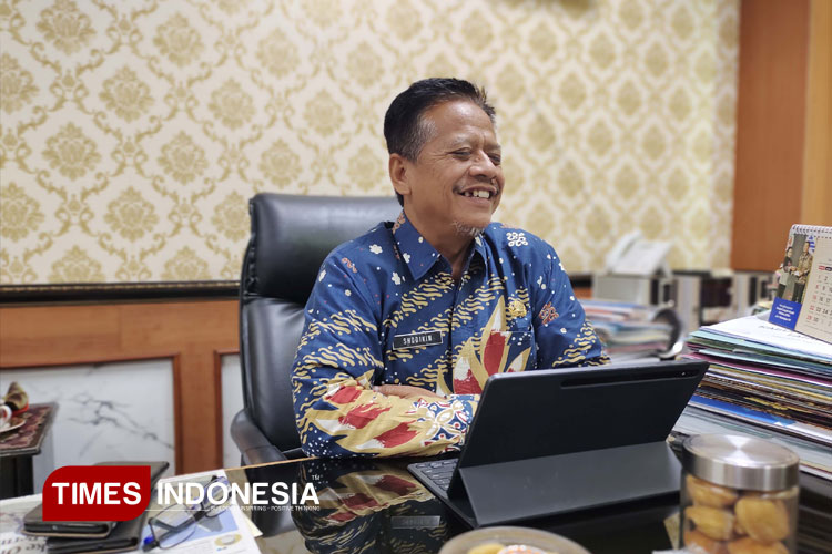 Kepala BKPSDM Lamongan, Shodikin. (Foto: Moch. Nuril Huda/TIMES Indonesia)