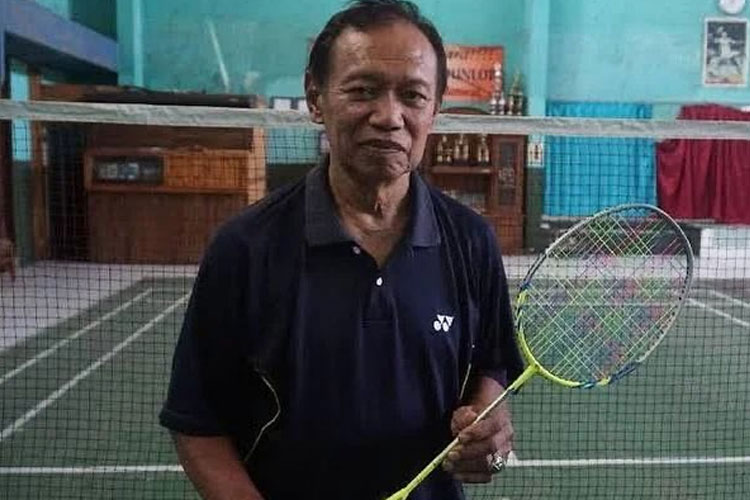 Mantan atlet bulu tangkis nasional Iie Sumirat. (FOTO: IG Hariyanto Arbi)
