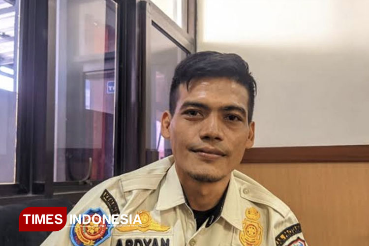 Kasatpol PP Pacitan Ardyan (Foto: Rojihan/TIMES Indonesia)