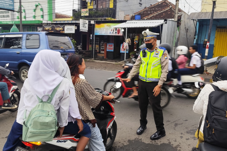 Panen Pelanggaran, Polres Malang Tertibkan Ribuan Pelanggar