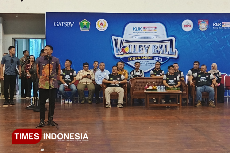 Wali Kota Malang Buka Turnamen Voli, Ajak Pelajar Asah Bakat Jadi Atlet