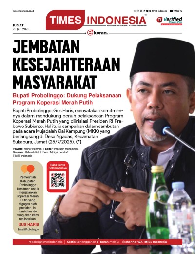 Edisi Jumat, 25 Juli 2025: E-Koran, Bacaan Positif Masyarakat 5.0