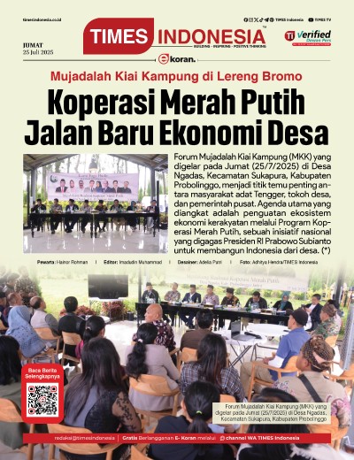 Edisi Jumat, 25 Juli 2025: E-Koran, Bacaan Positif Masyarakat 5.0
