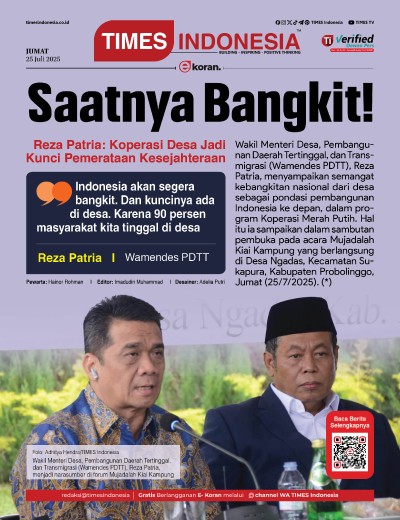 Edisi Jumat, 25 Juli 2025: E-Koran, Bacaan Positif Masyarakat 5.0