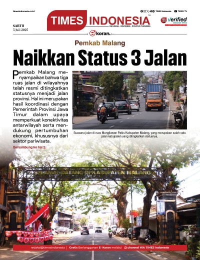 Edisi Sabtu, 5 Juli 2025: E-Koran, Bacaan Positif Masyarakat 5.0