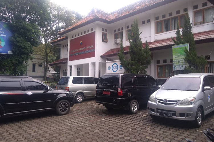 Kantor Disdikpora Cianjur (FOTO: Dudin for TIMES Indonesia)
