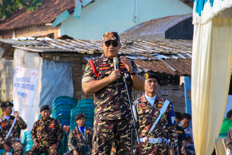 Kasatkorwil Banser Jatim, H Rizza Ali Faizin desak polisi tertibkan grup Medsos LGBT di Sidoarjo. (Foto: Dok. Pribadi)