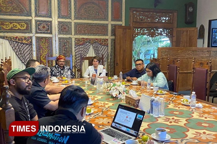 Suasana saat diskusi oleh Deputi Agustini Rahayu dan Tim KEK Singhasari di Hall KEK Singhasari (Foto: Ghania A/AJP/TIMES Indonesia)