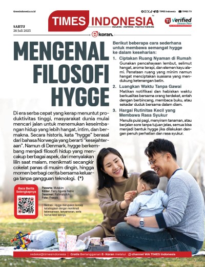 Edisi Sabtu, 26 Juli 2025: E-Koran, Bacaan Positif Masyarakat 5.0
